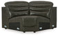 Center Line 6-Piece Sectional with Recliner at Towne & Country Furniture (AL) furniture, home furniture, home decor, sofa, bedding