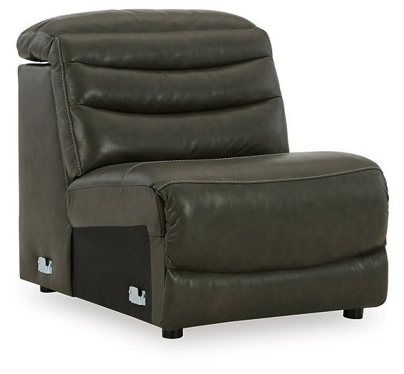 Center Line 6-Piece Sectional with Recliner at Towne & Country Furniture (AL) furniture, home furniture, home decor, sofa, bedding