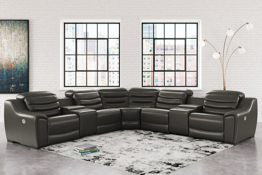 Center Line 7-Piece Power Reclining Sectional at Towne & Country Furniture (AL) furniture, home furniture, home decor, sofa, bedding