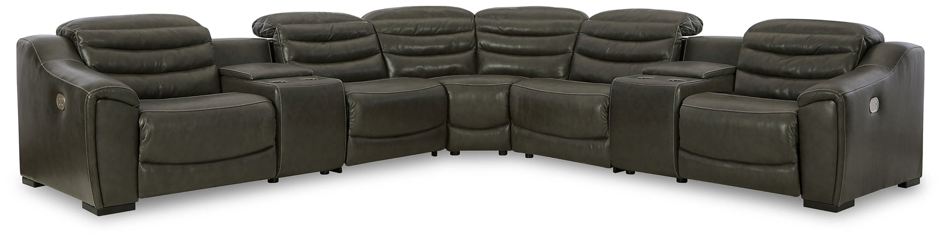 Center Line 7-Piece Power Reclining Sectional at Towne & Country Furniture (AL) furniture, home furniture, home decor, sofa, bedding