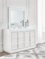 Chalanna Dresser and Mirror at Towne & Country Furniture (AL) furniture, home furniture, home decor, sofa, bedding