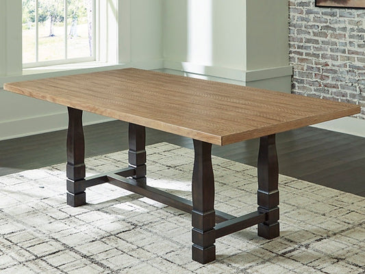 Charterton Rectangular Dining Room Table at Towne & Country Furniture (AL) furniture, home furniture, home decor, sofa, bedding