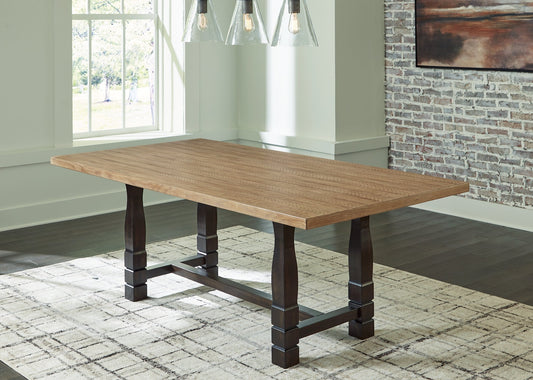 Charterton Rectangular Dining Room Table at Towne & Country Furniture (AL) furniture, home furniture, home decor, sofa, bedding
