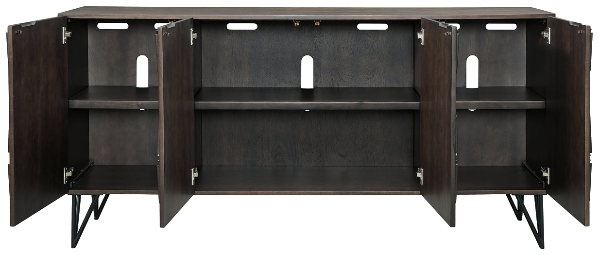 Chasinfield Extra Large TV Stand at Towne & Country Furniture (AL) furniture, home furniture, home decor, sofa, bedding