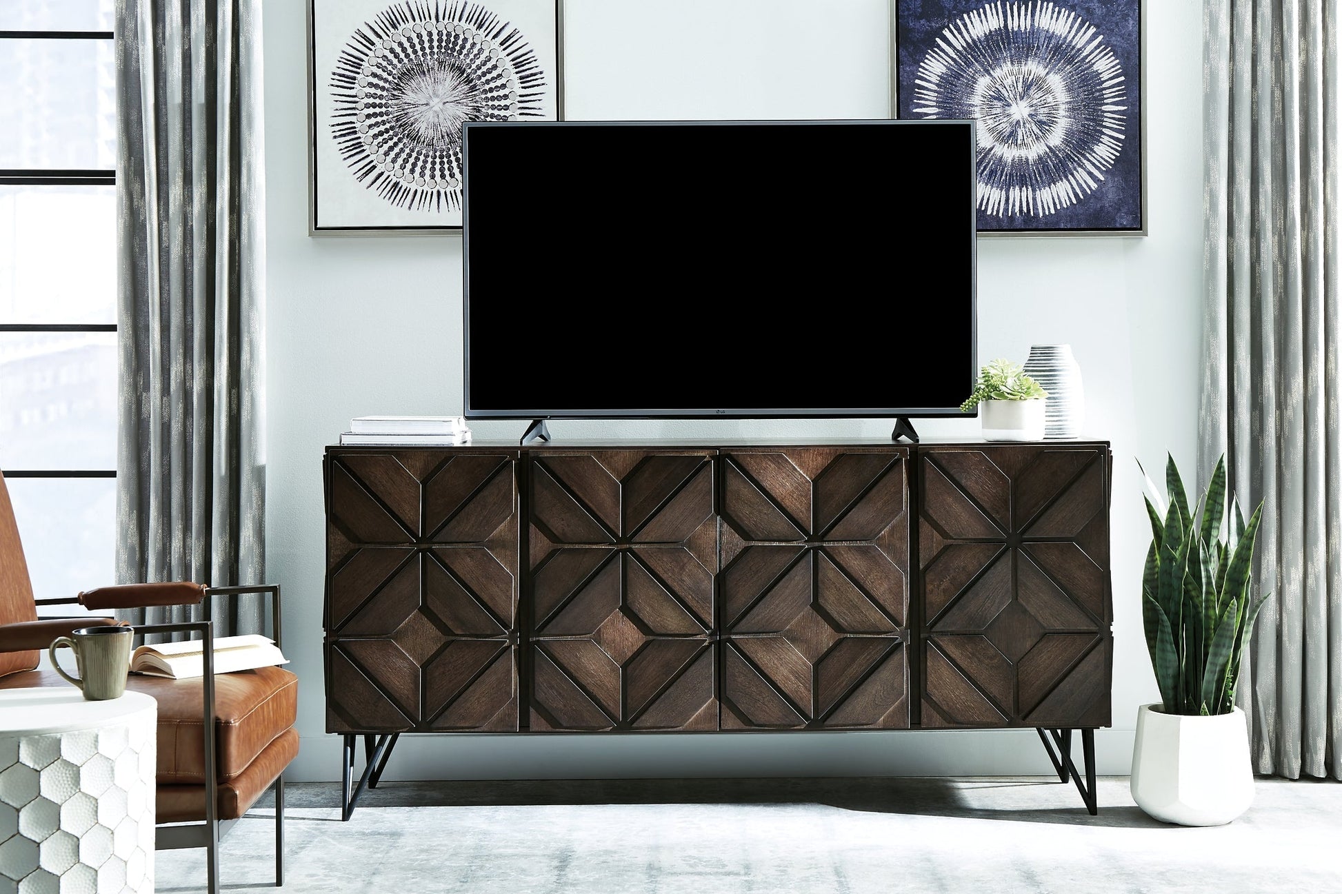 Chasinfield Extra Large TV Stand at Towne & Country Furniture (AL) furniture, home furniture, home decor, sofa, bedding
