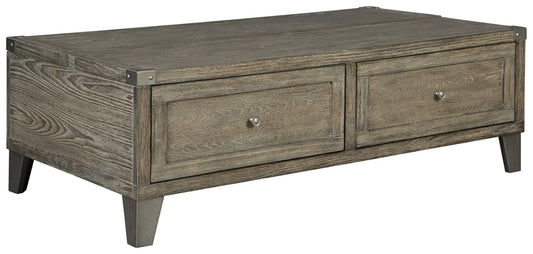 Chazney Coffee Table with 1 End Table at Towne & Country Furniture (AL) furniture, home furniture, home decor, sofa, bedding