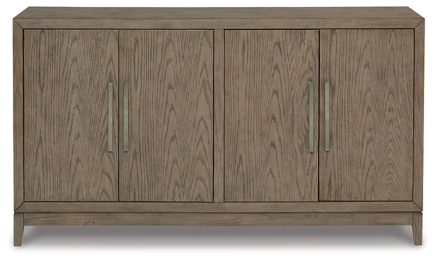Chrestner Dining Table and 8 Chairs with Storage at Towne & Country Furniture (AL) furniture, home furniture, home decor, sofa, bedding