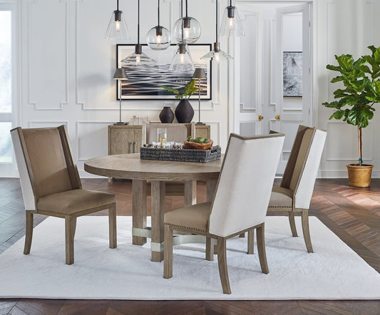 Chrestner Round Dining Room Table at Towne & Country Furniture (AL) furniture, home furniture, home decor, sofa, bedding