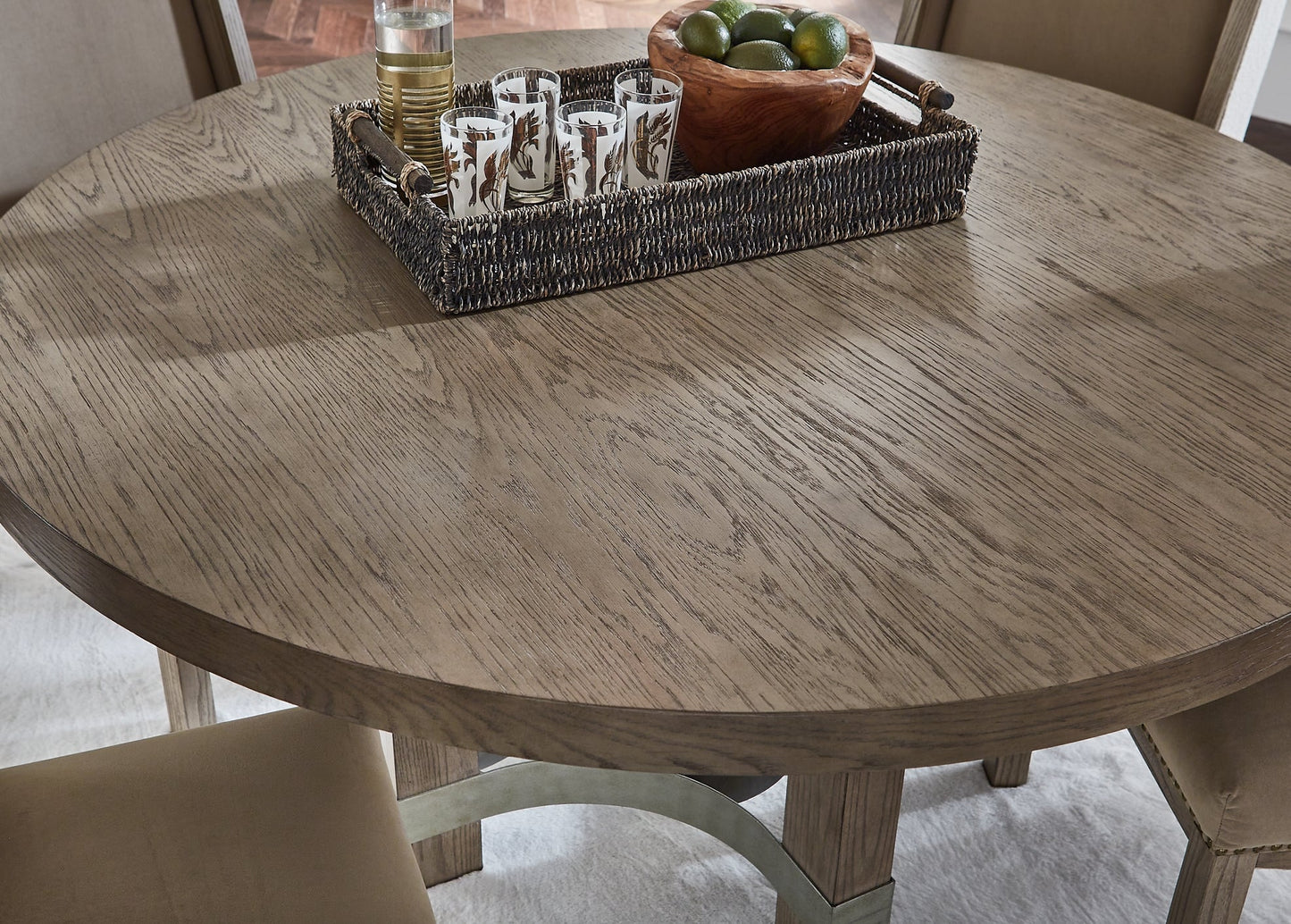 Chrestner Round Dining Room Table at Towne & Country Furniture (AL) furniture, home furniture, home decor, sofa, bedding