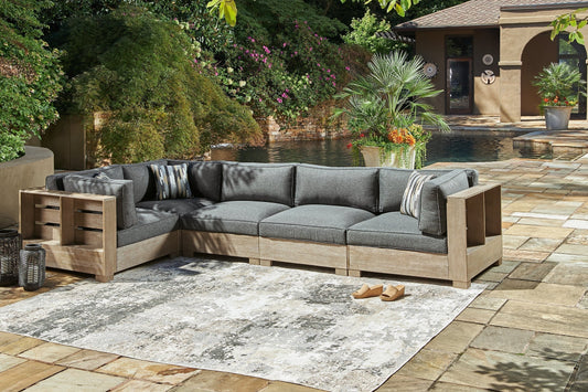 Citrine Park 5-Piece Outdoor Sectional at Towne & Country Furniture (AL) furniture, home furniture, home decor, sofa, bedding
