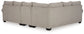 Claireah 3-Piece Sectional with Ottoman at Towne & Country Furniture (AL) furniture, home furniture, home decor, sofa, bedding