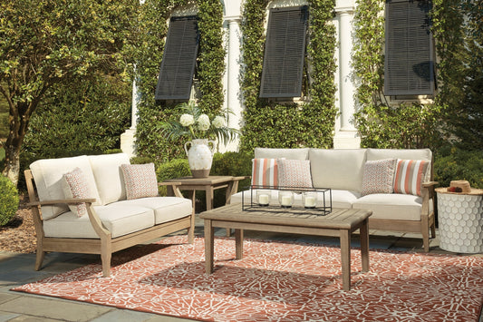 Clare View Outdoor Sofa and Loveseat at Towne & Country Furniture (AL) furniture, home furniture, home decor, sofa, bedding