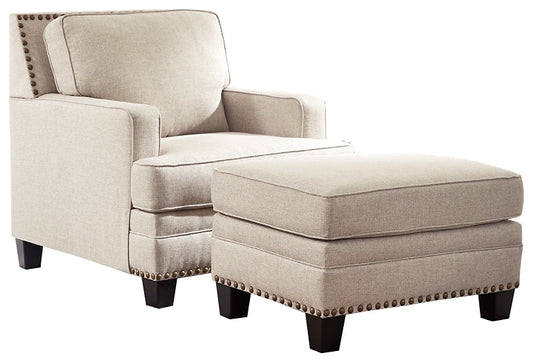 Claredon Chair and Ottoman at Towne & Country Furniture (AL) furniture, home furniture, home decor, sofa, bedding
