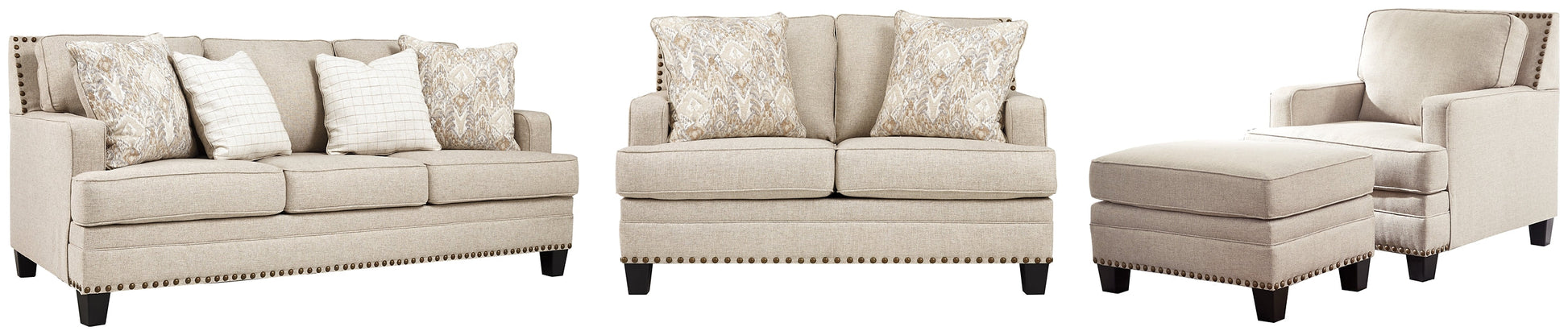 Claredon Sofa, Loveseat, Chair and Ottoman at Towne & Country Furniture (AL) furniture, home furniture, home decor, sofa, bedding