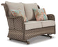 Clear Ridge Loveseat Glider w/Cushion at Towne & Country Furniture (AL) furniture, home furniture, home decor, sofa, bedding