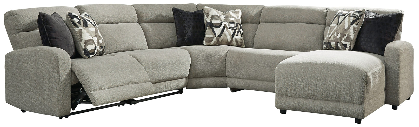 Colleyville 5-Piece Power Reclining Sectional at Towne & Country Furniture (AL) furniture, home furniture, home decor, sofa, bedding