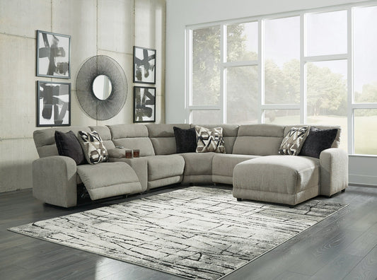Colleyville 6-Piece Power Reclining Sectional with Chaise at Towne & Country Furniture (AL) furniture, home furniture, home decor, sofa, bedding