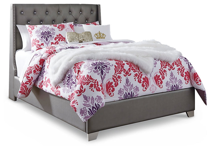 Coralayne  Upholstered Bed at Towne & Country Furniture (AL) furniture, home furniture, home decor, sofa, bedding