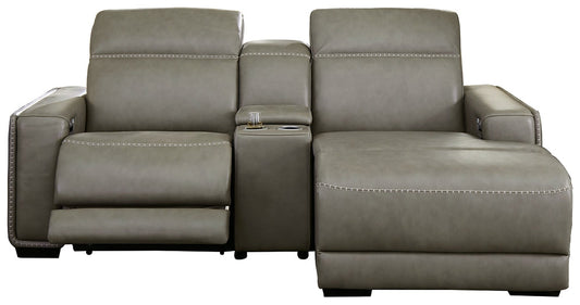 Correze 3-Piece Power Reclining Sectional with Chaise at Towne & Country Furniture (AL) furniture, home furniture, home decor, sofa, bedding