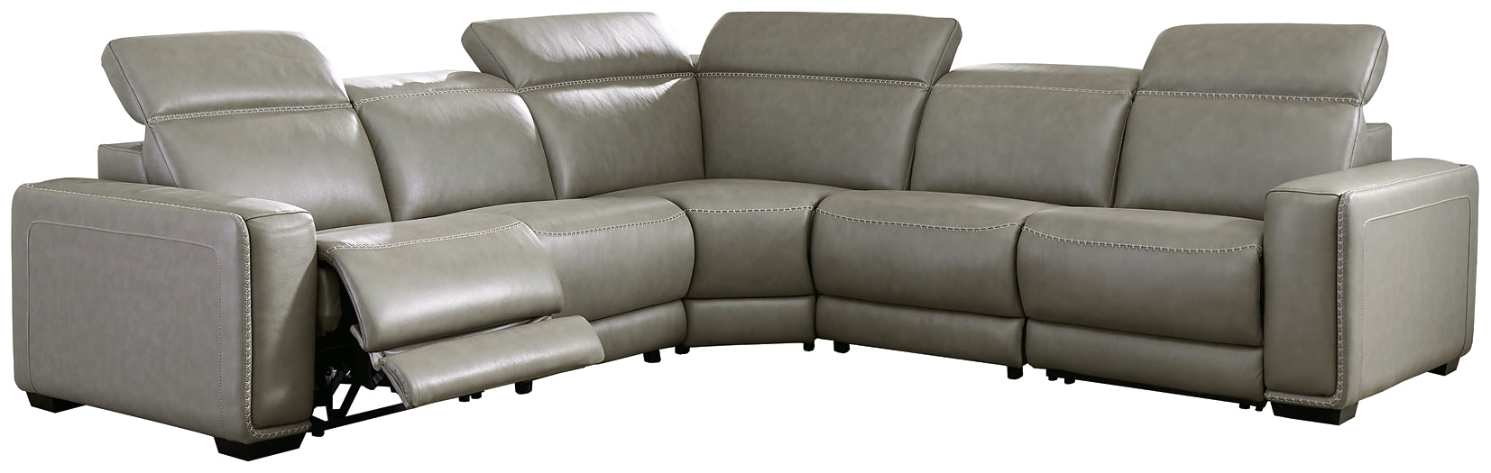 Correze 5-Piece Power Reclining Sectional at Towne & Country Furniture (AL) furniture, home furniture, home decor, sofa, bedding