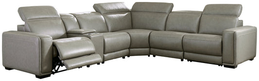 Correze 6-Piece Power Reclining Sectional at Towne & Country Furniture (AL) furniture, home furniture, home decor, sofa, bedding