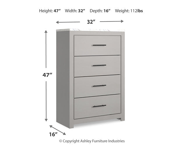 Cottonburg Four Drawer Chest at Towne & Country Furniture (AL) furniture, home furniture, home decor, sofa, bedding