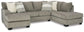 Creswell 2-Piece Sectional with Chaise at Towne & Country Furniture (AL) furniture, home furniture, home decor, sofa, bedding