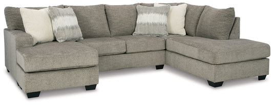 Creswell 2-Piece Sectional with Ottoman at Towne & Country Furniture (AL) furniture, home furniture, home decor, sofa, bedding