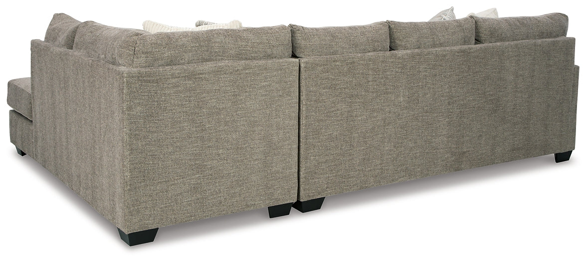 Creswell 2-Piece Sectional with Ottoman at Towne & Country Furniture (AL) furniture, home furniture, home decor, sofa, bedding