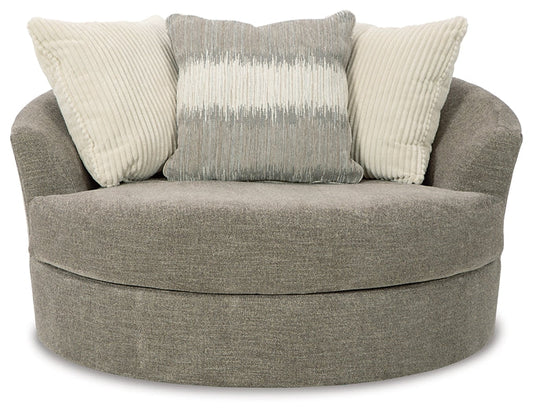 Creswell Oversized Swivel Accent Chair at Towne & Country Furniture (AL) furniture, home furniture, home decor, sofa, bedding