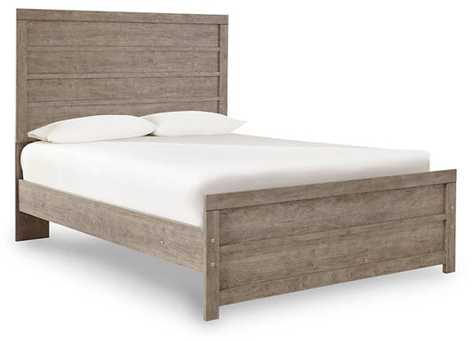 Culverbach Full Panel Bed with Mirrored Dresser and Chest at Towne & Country Furniture (AL) furniture, home furniture, home decor, sofa, bedding