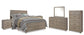 Culverbach Queen Panel Bed with Mirrored Dresser, Chest and 2 Nightstands at Towne & Country Furniture (AL) furniture, home furniture, home decor, sofa, bedding