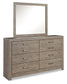 Culverbach Queen Panel Bed with Mirrored Dresser, Chest and 2 Nightstands at Towne & Country Furniture (AL) furniture, home furniture, home decor, sofa, bedding