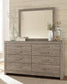 Culverbach Queen Panel Bed with Mirrored Dresser, Chest and 2 Nightstands at Towne & Country Furniture (AL) furniture, home furniture, home decor, sofa, bedding