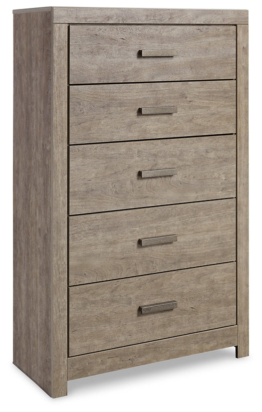 Culverbach Queen Panel Bed with Mirrored Dresser, Chest and 2 Nightstands at Towne & Country Furniture (AL) furniture, home furniture, home decor, sofa, bedding