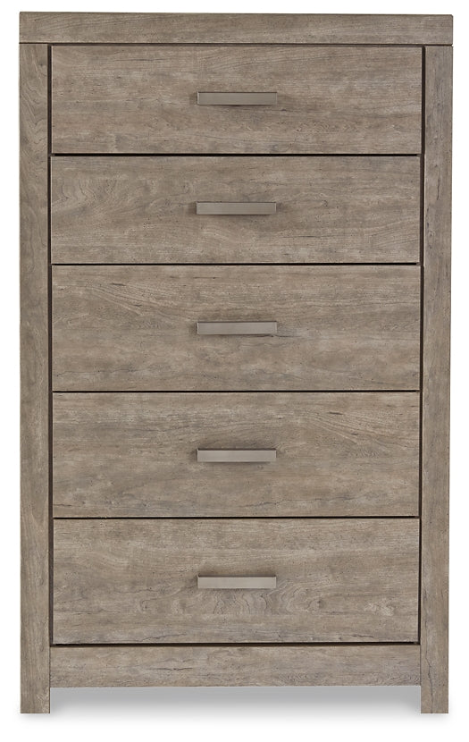 Culverbach Queen Panel Bed with Mirrored Dresser, Chest and 2 Nightstands at Towne & Country Furniture (AL) furniture, home furniture, home decor, sofa, bedding