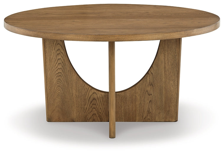 Dakmore Round Dining Room Table at Towne & Country Furniture (AL) furniture, home furniture, home decor, sofa, bedding