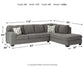 Dalhart 2-Piece Sectional with Chaise at Towne & Country Furniture (AL) furniture, home furniture, home decor, sofa, bedding