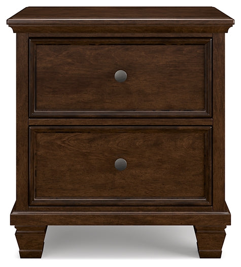Danabrin California King Panel Bed with Mirrored Dresser and 2 Nightstands at Towne & Country Furniture (AL) furniture, home furniture, home decor, sofa, bedding