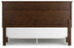 Danabrin California King Panel Bed with Mirrored Dresser and 2 Nightstands at Towne & Country Furniture (AL) furniture, home furniture, home decor, sofa, bedding