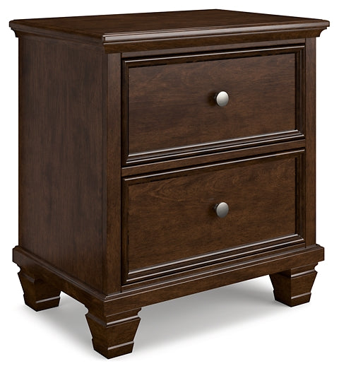 Danabrin California King Panel Bed with Mirrored Dresser and 2 Nightstands at Towne & Country Furniture (AL) furniture, home furniture, home decor, sofa, bedding