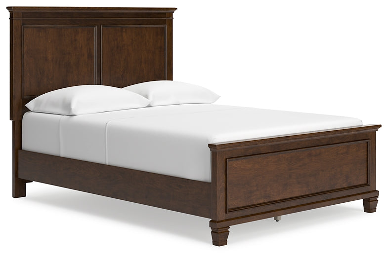 Danabrin Full Panel Bed with Mirrored Dresser, Chest and 2 Nightstands at Towne & Country Furniture (AL) furniture, home furniture, home decor, sofa, bedding