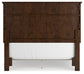 Danabrin Full Panel Bed with Mirrored Dresser, Chest and Nightstand at Towne & Country Furniture (AL) furniture, home furniture, home decor, sofa, bedding