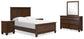 Danabrin Full Panel Bed with Mirrored Dresser and 2 Nightstands at Towne & Country Furniture (AL) furniture, home furniture, home decor, sofa, bedding