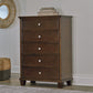 Danabrin King Panel Bed with Mirrored Dresser and Chest at Towne & Country Furniture (AL) furniture, home furniture, home decor, sofa, bedding