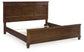 Danabrin King Panel Bed with Mirrored Dresser and Chest at Towne & Country Furniture (AL) furniture, home furniture, home decor, sofa, bedding