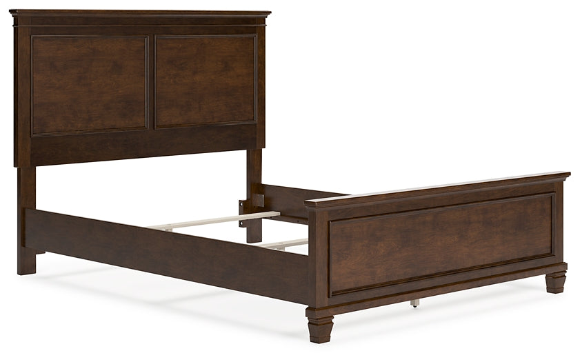 Danabrin Queen Panel Bed with Mirrored Dresser and 2 Nightstands at Towne & Country Furniture (AL) furniture, home furniture, home decor, sofa, bedding