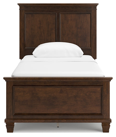 Danabrin Twin Panel Bed with Mirrored Dresser, Chest and 2 Nightstands at Towne & Country Furniture (AL) furniture, home furniture, home decor, sofa, bedding