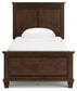 Danabrin Twin Panel Bed with Mirrored Dresser at Towne & Country Furniture (AL) furniture, home furniture, home decor, sofa, bedding