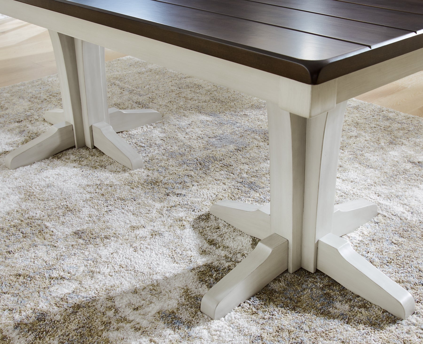 Darborn Dining Table and 4 Chairs and Bench at Towne & Country Furniture (AL) furniture, home furniture, home decor, sofa, bedding
